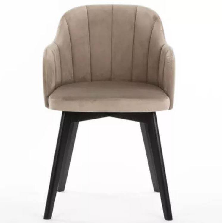 T NIKOL Beige elegant Upholstered indoor chair